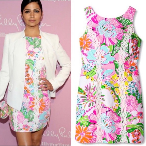 Lilly Pulitzer x Target Nosey Posey Floral Pastel Sleeveless Mini Dress - 4 - Picture 2 of 16